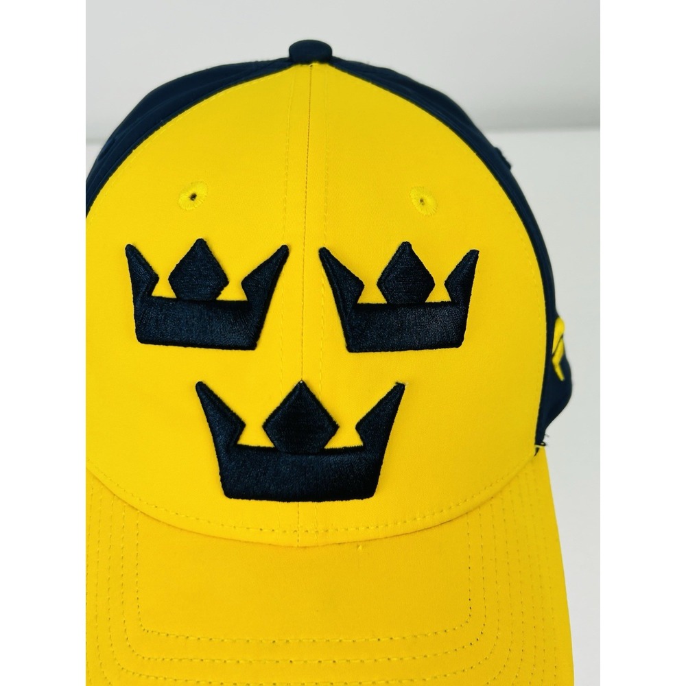 Fanatics 4 Nation Face Off Hat M/L 2025 Sweden World Cup of Hockey Authentic Pro - Picture 2 of 9